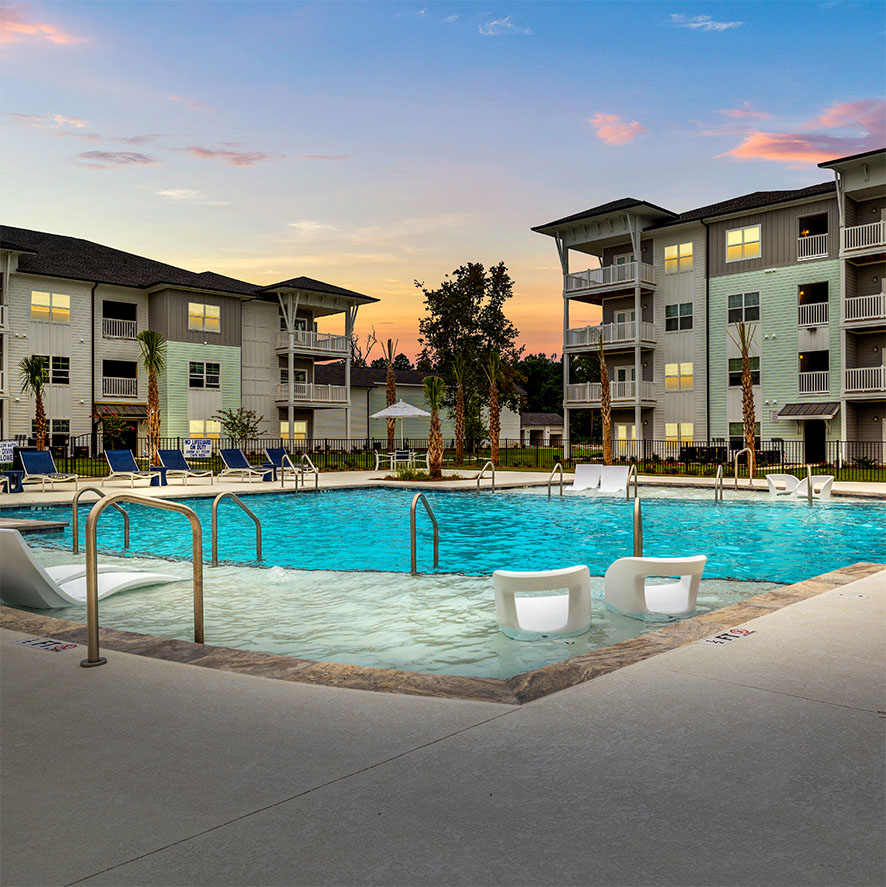 Resort Style Pool In Exchange at Indian Trail