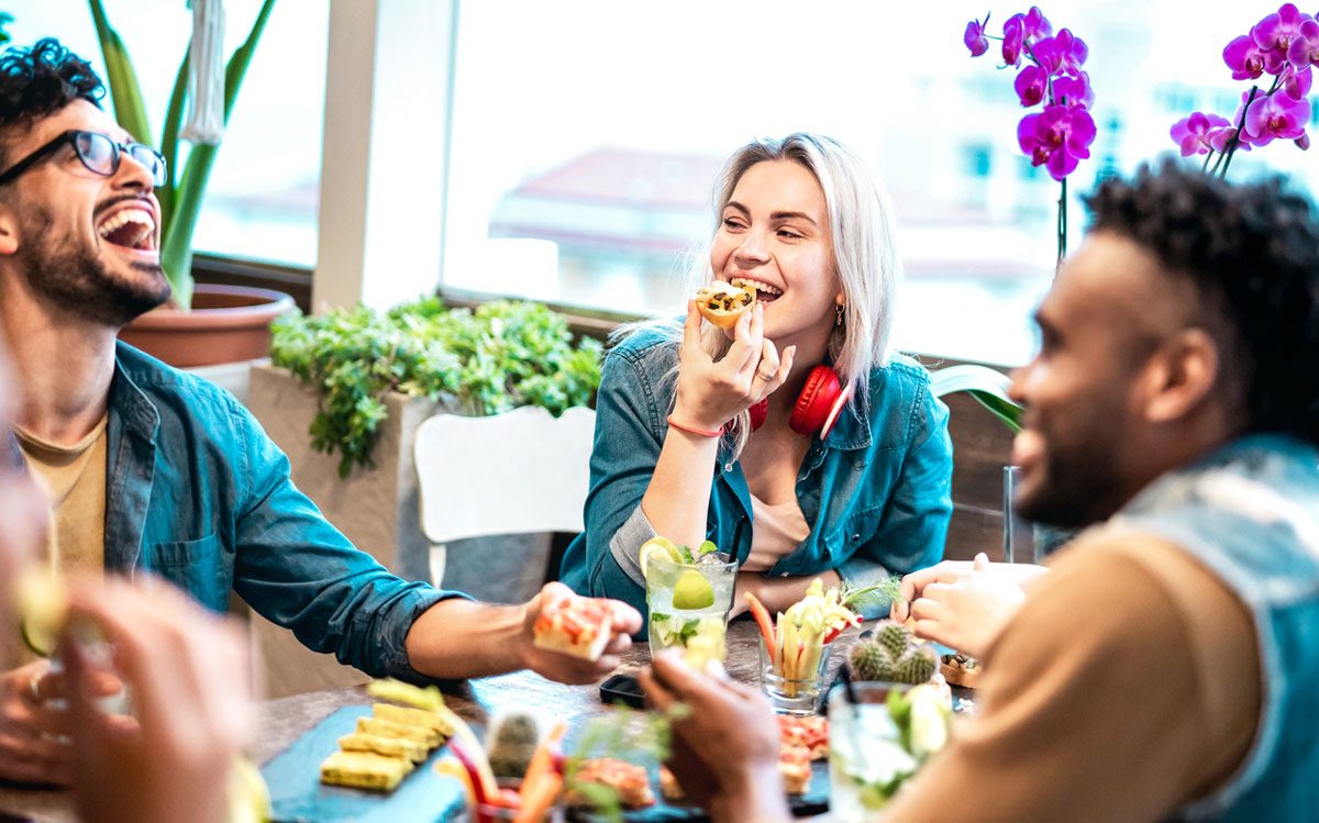 A variety of local fare for culinary delights